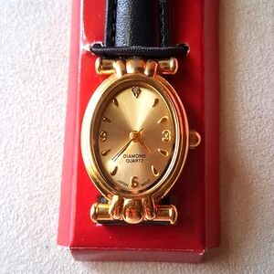 Genuine Diamond Accent Watch